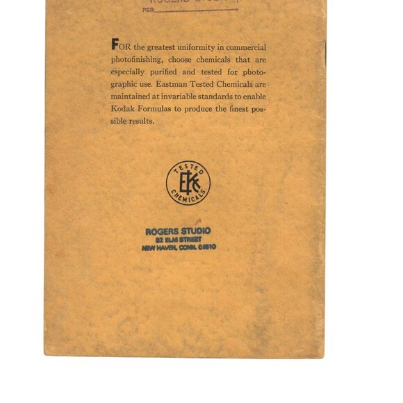 Vintage Kodak Booklet Lot of 3 Photo Finishing & Paper - Picture 6 of 6